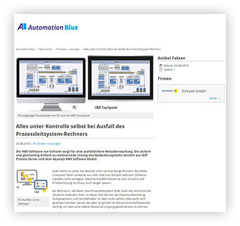 Automation Blue Newsletter