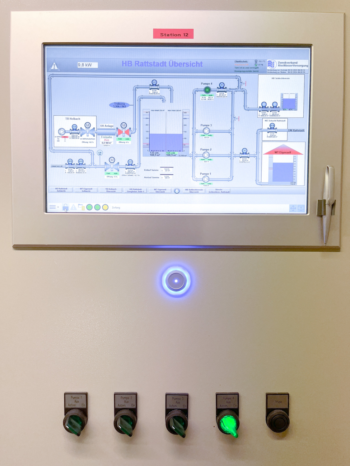 RFID Login am HMI Touchpanel - SCHRAML Prozessleit- und Fernwirktechnik