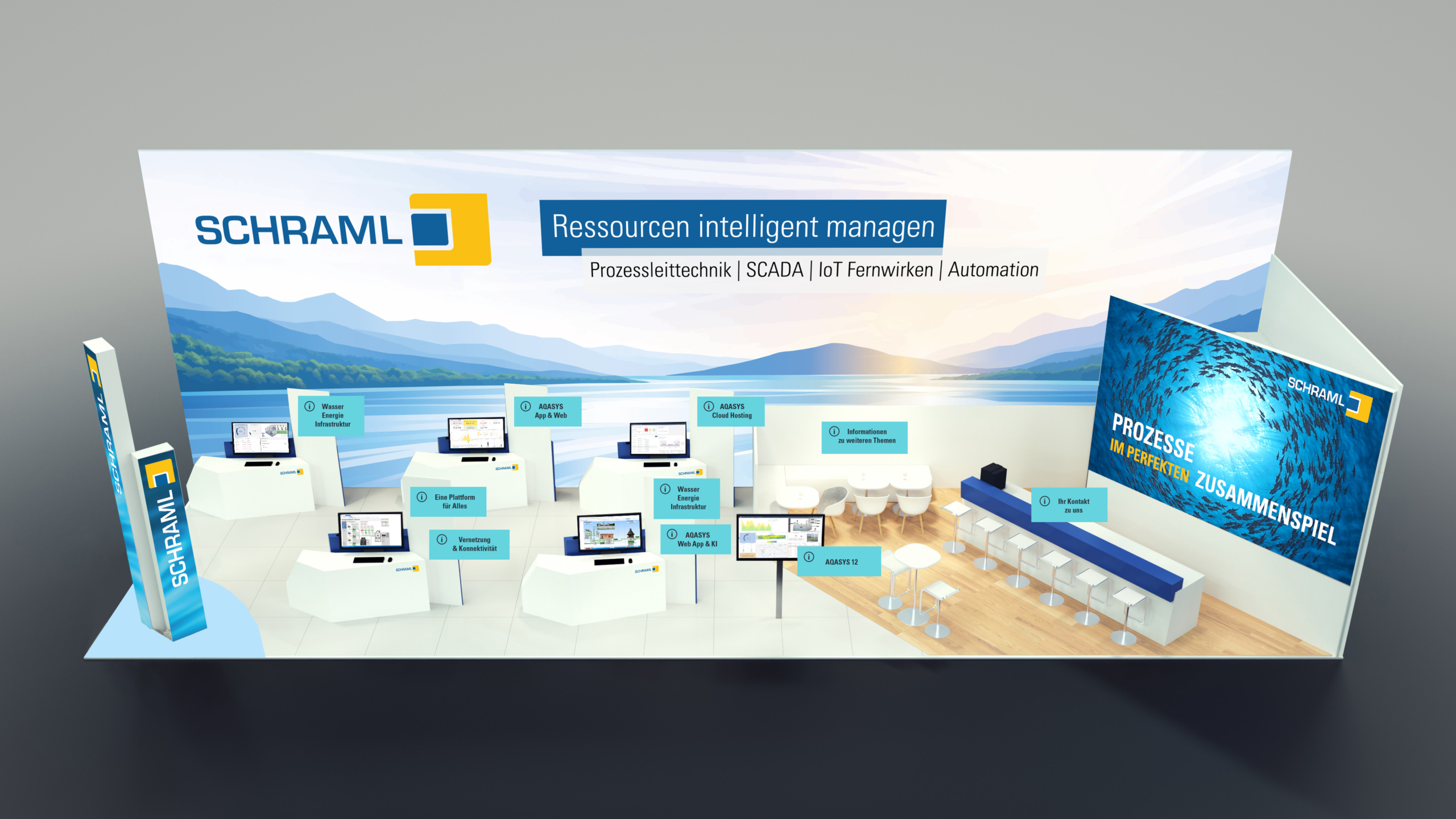 Virtueller Messestand